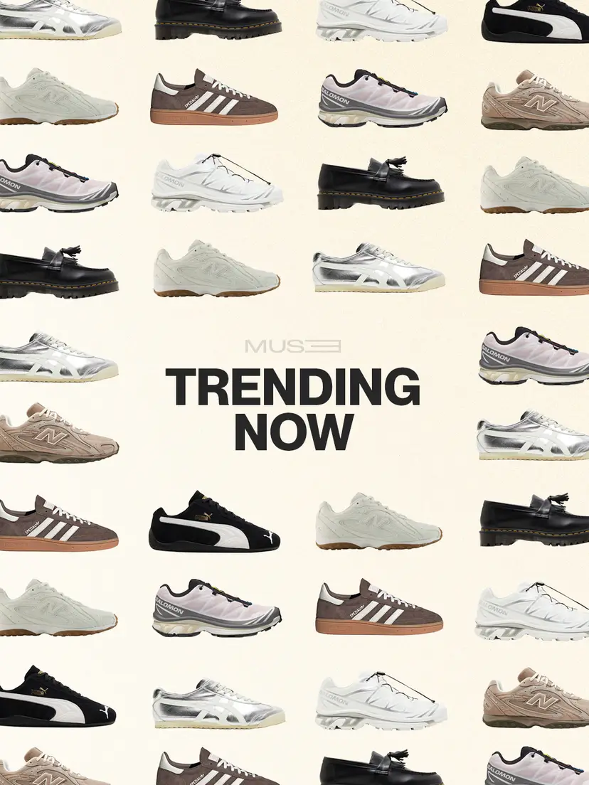 Selection of trending footwear in the MUSE Spring Rotation